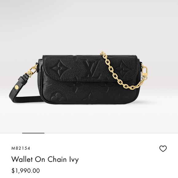 Louis Vuitton - Wallet on chain - Picture 1 of 7